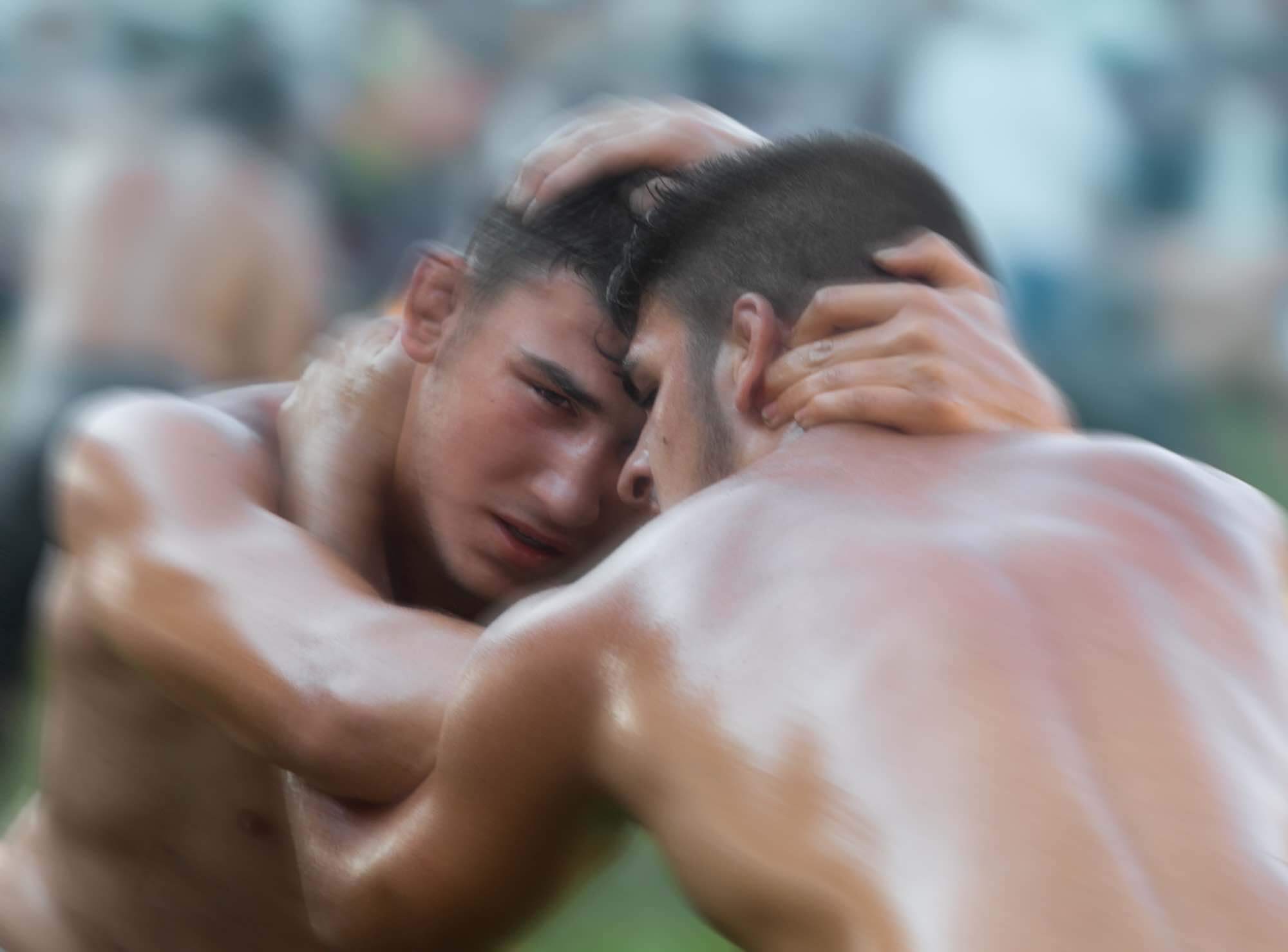Le foto dei wrestler di Ben McNutt