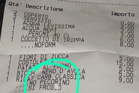 Roma, licenziato il cameriere dello scontrino omofobo - yourimage12 - Gay.it