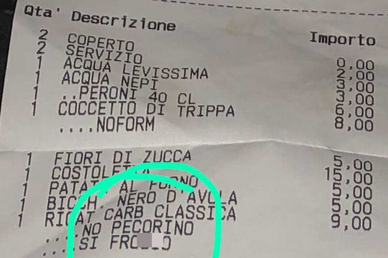 Roma, formazione LGBT del personale nella locanda dello scontrino omofobo