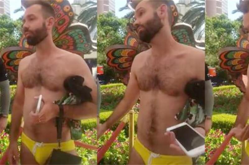 Las Vegas, cacciato dalla piscina perché ha un costume 'troppo gay' - il video è virale - Scaled Image 17 - Gay.it