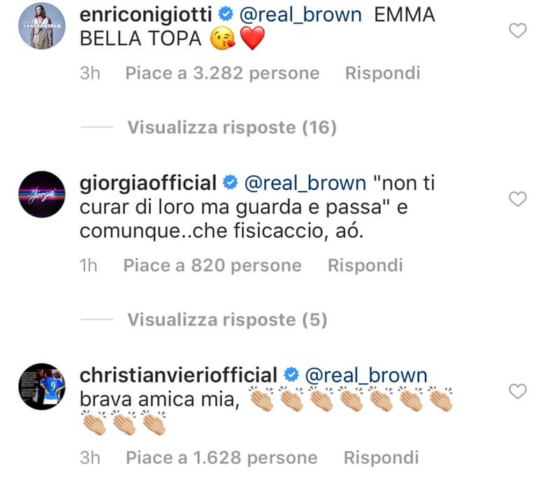 Alessandra Amoroso, Gianni Sperti, Giorgia e gli altri: la solidarietà a Emma Marrone - img 8377 - Gay.it