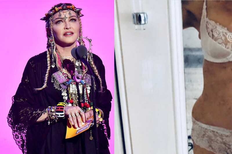 Madonna esibisce il suo corpo imperfetto su Instagram: critiche anche dai fan