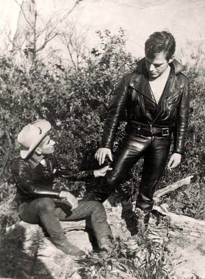Foto leather vintage