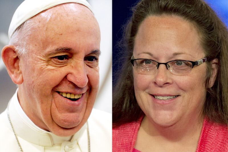 Nuovo attacco al Papa: incontrò e incoraggiò la funzionaria Usa omofoba