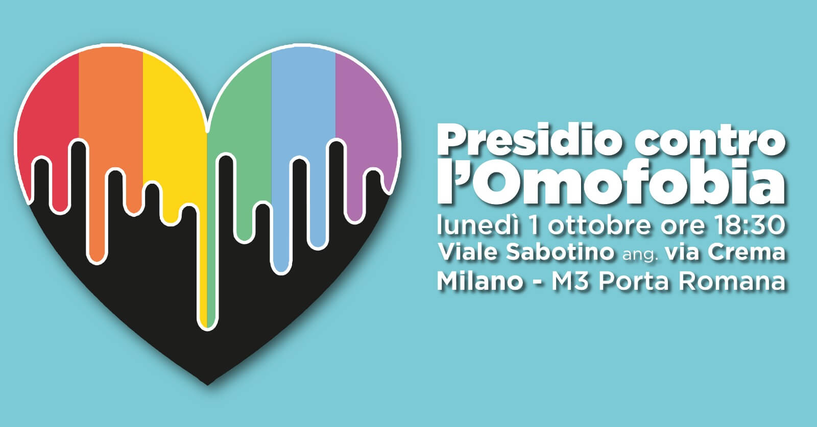 Milano, lunedì 1° ottobre presidio contro l'omofobia dopo l'ennesima aggressione - presidio contro omofobia - Gay.it