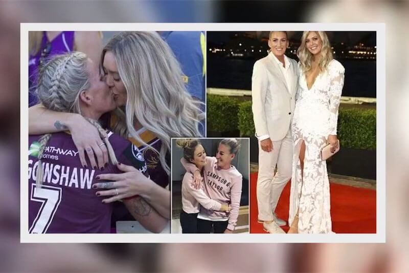 Rugbista australiana bacia la compagna dopo lo storico trionfo: ‘è la persona che amo’
