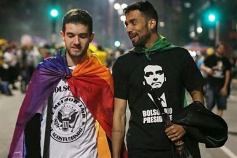 Jair Bolsonaro, ci sono migliaia di gay che sostengono l'omofobo presidente del Brasile - Jair Bolsonaro 1 - Gay.it