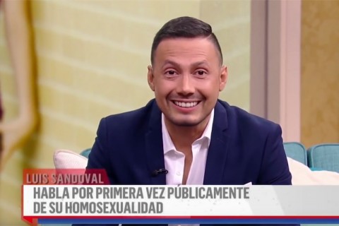 Luis Sandoval, coming out in diretta per il presentatore tv - il video - Luis Sandoval - Gay.it