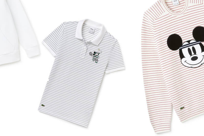 Lacoste collabora ad una nuova collezione con Disney