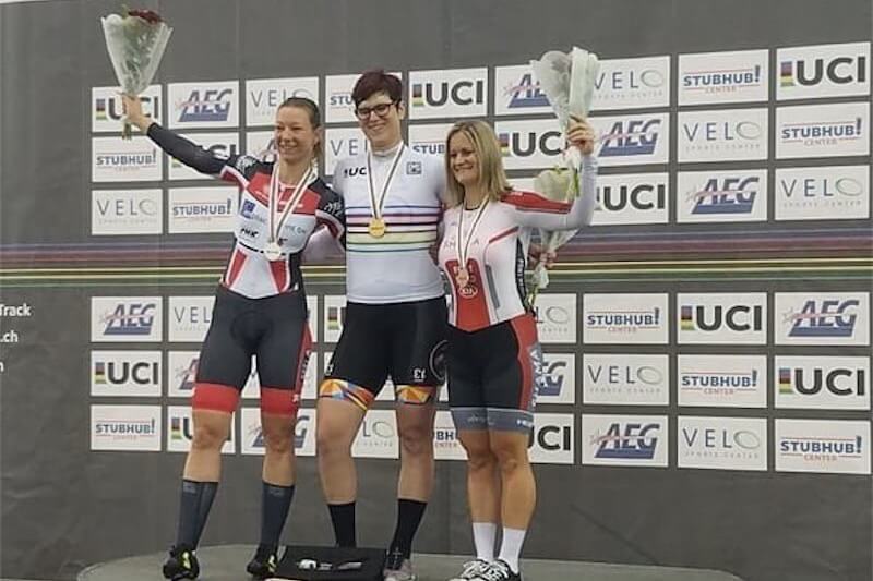 Rachel McKinnon prima donna transgender a vincere i campionati mondiali di ciclismo