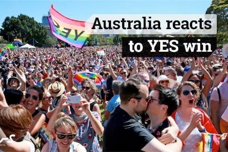 Sydney, parco ribattezzato ‘Equality Green’ per celebrare il matrimonio egualitario