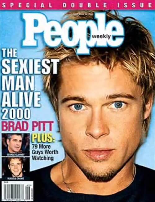 Sexiest Man Alive - Brad Pitt