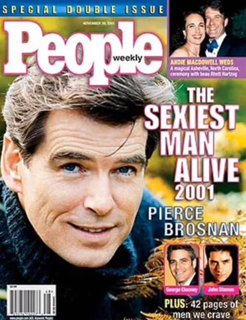 Sexiest Man Alive - Pierce Brosnan