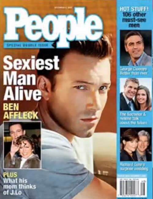 Sexiest Man Alive -  Ben Affleck