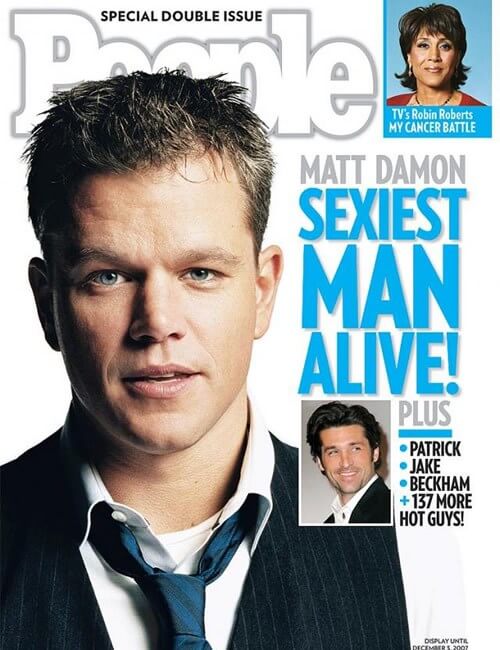 Sexiest Man Alive - Matt Damon