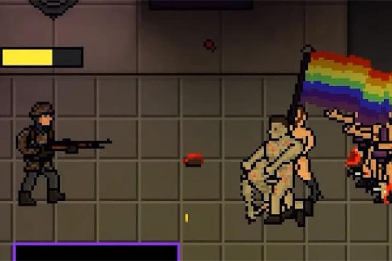 Angry Goy II, il gioco neo-nazista in cui uccidere gay e altre minoranze per salvare Donald Trump - Angry Goy II - Gay.it