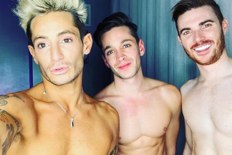Frankie Grande, il fratello di Ariana frequenta una coppia sposata