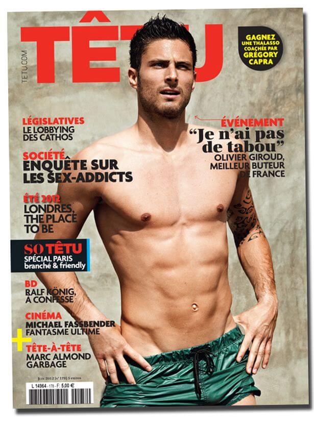 Olivier Giroud, 'nel calcio è impossibile fare coming out. Vi spiego perché' - Giroud Tetu cover - Gay.it
