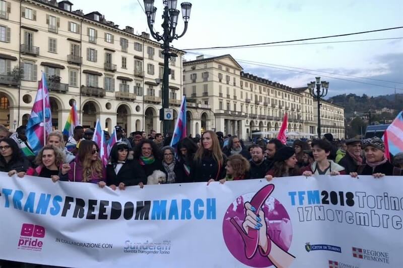 Torino, anche la Sindaca Appendino alla Trans Freedom March - Torino anche la Sindaca Appendino alla Trans Freedom March 2 - Gay.it