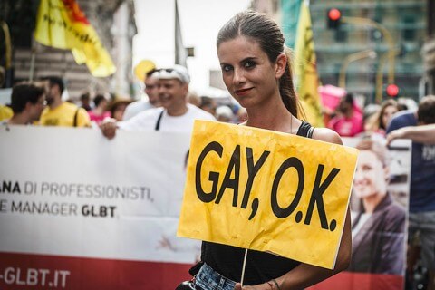 commissione europea gay pride