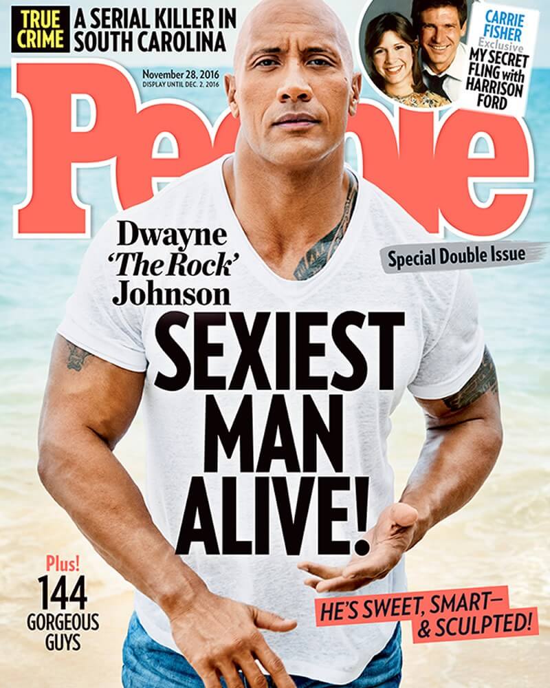 Sexiest Man Alive - The Rock