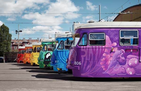 I tram dei diritti di Göteborg