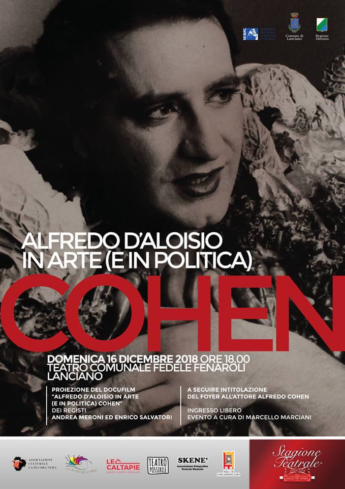 Alfredo Cohen, l’Abruzzo riabbraccia il suo artista omosessuale: documentario e intitolazione al teatro di Lanciano - 48384106 2043743619002114 1767013605011619840 n - Gay.it