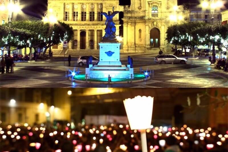 Vittoria, manifestazione di solidarietà alle vittime di omofobia
