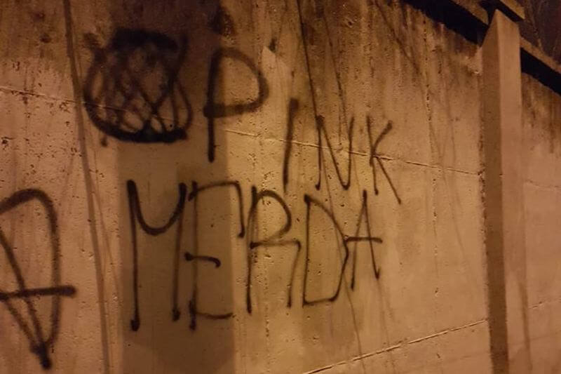 Verona, ancora attacchi omofobi contro la sede del circolo Pink