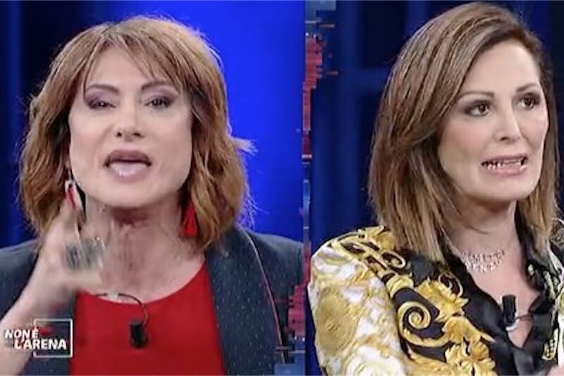 Vladimir Luxuria vs. Daniela Santanchè: ‘Femmine si nasce ma signore si diventa, sei più trans di me’ – il video