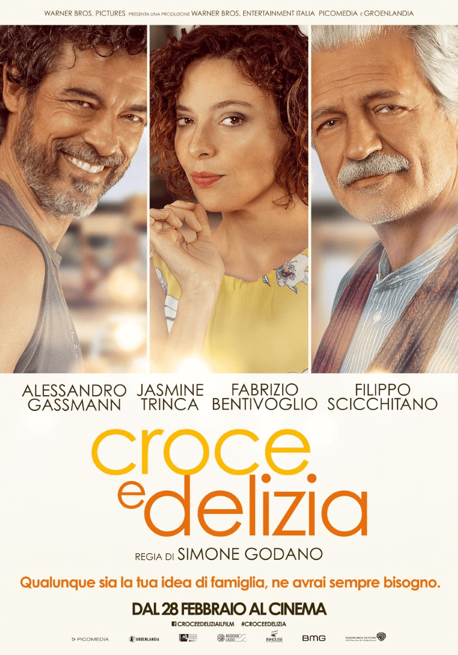 Croce e Delizia: il nuovo film con Gassman, Bentivoglio e una storia d'amore gay - croce delizia poster - Gay.it