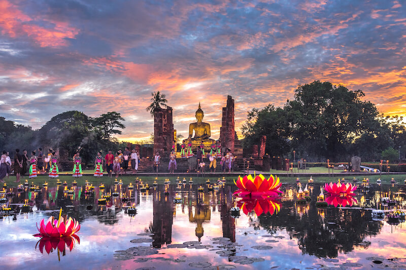 Sukhothai e Ayutthaya: due mete obbligatorie della Thailandia