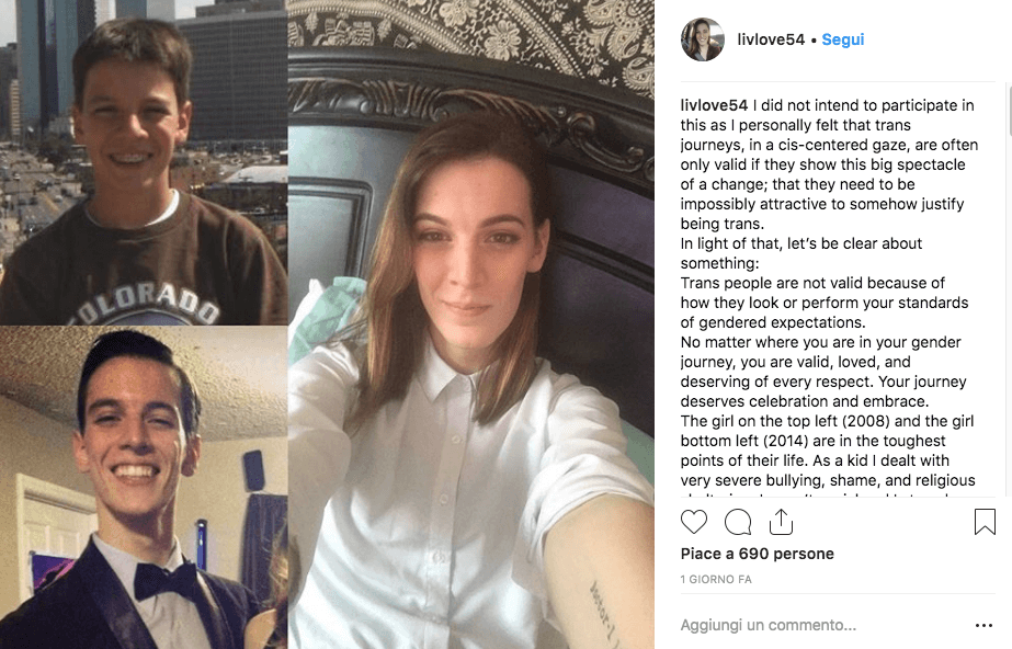 La transizione delle persone trans con #10yearschallenge