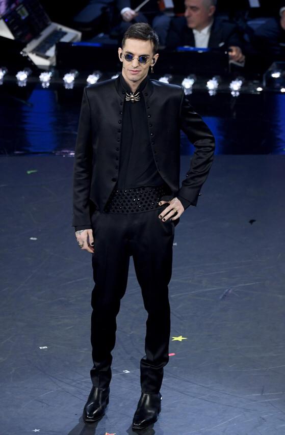 Sanremo 2019 - Le pagelle ai look della seconda serata - Achille Lauro - Gay.it