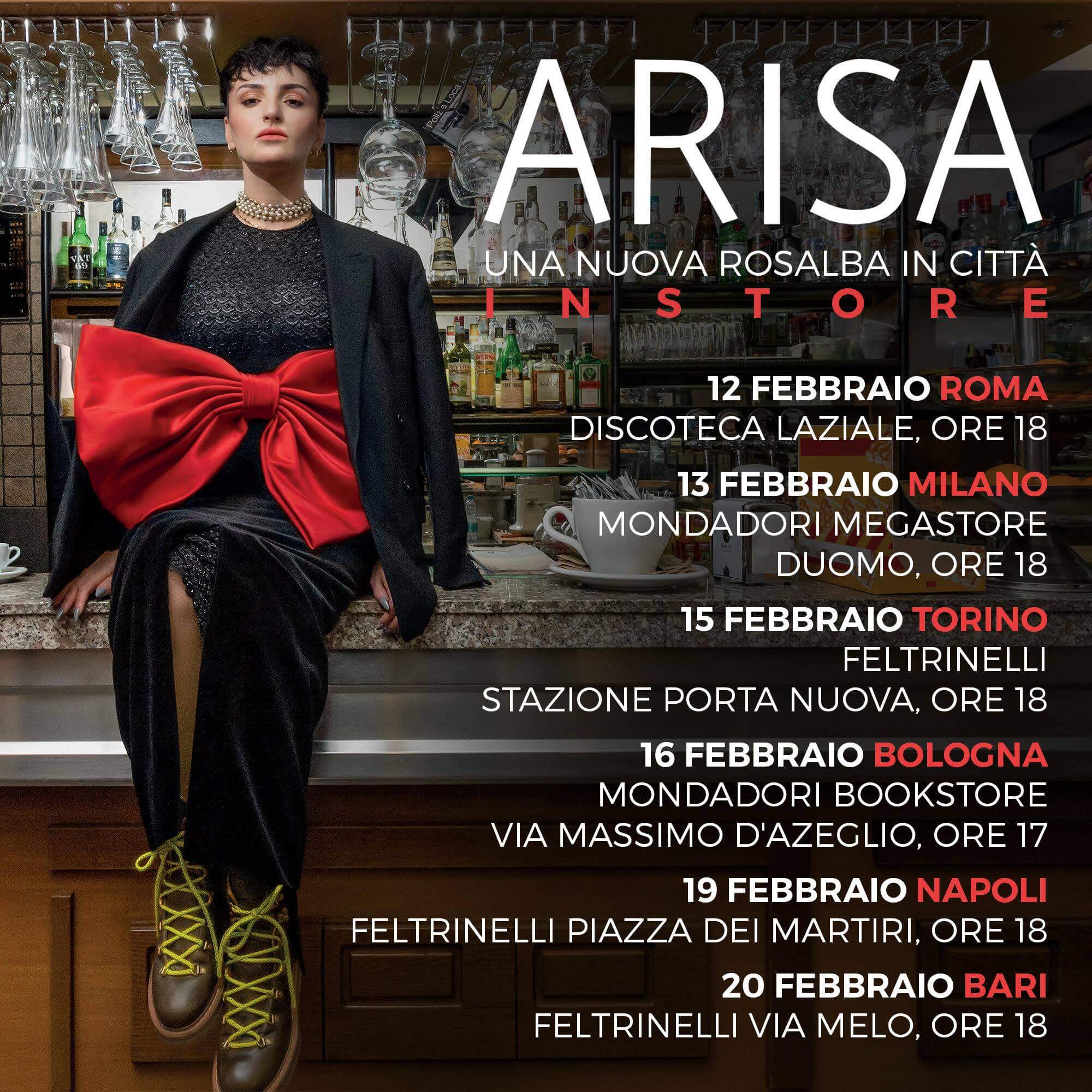 Arisa, "Una nuova Rosalba in città" è il nuovo album - Arisa Tour - Gay.it