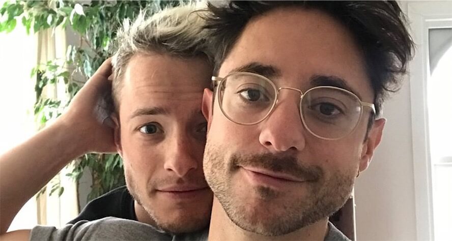 Ryan Sampson di Plebs fa coming out e presenta il ragazzo – foto