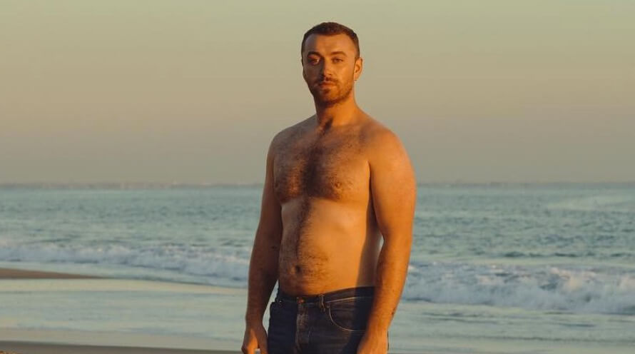 Sam Smith in costume