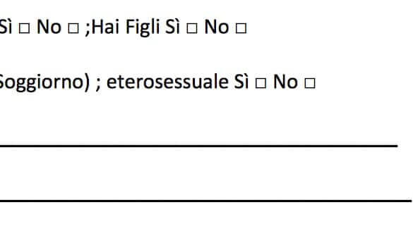 Bari, sul questionario per un posto di lavoro compare la domanda: 'Eterosessuale: sì / no' - bari - Gay.it