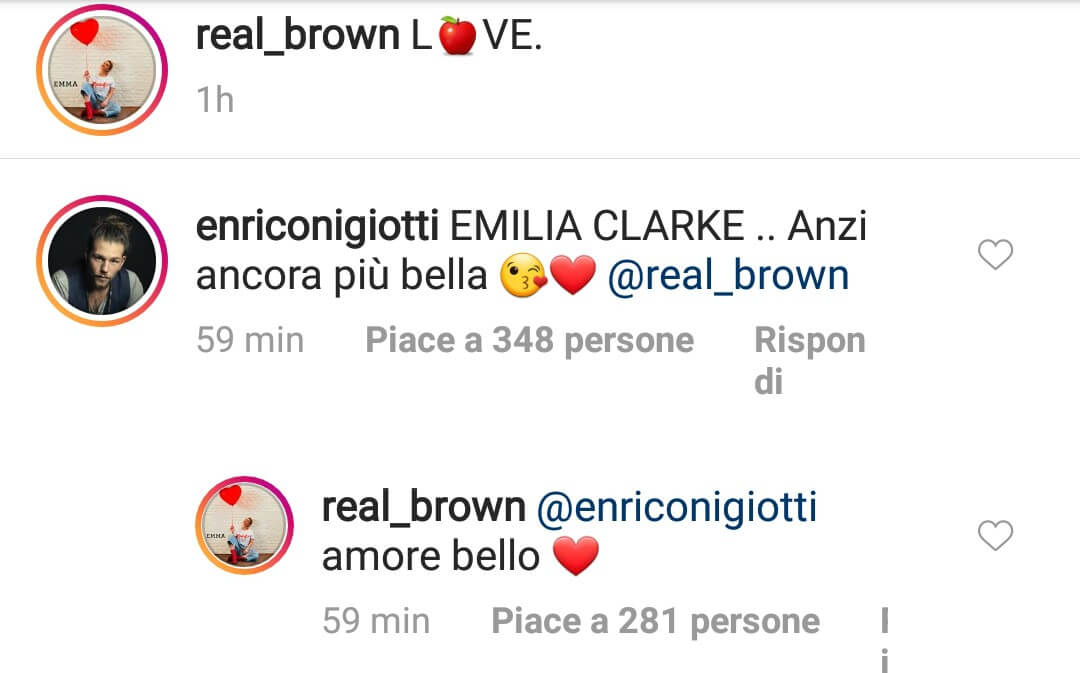Enrico Nigiotti: "Quanti pianti per la paura di non farcela." - nigiotti emma inst 1 - Gay.it