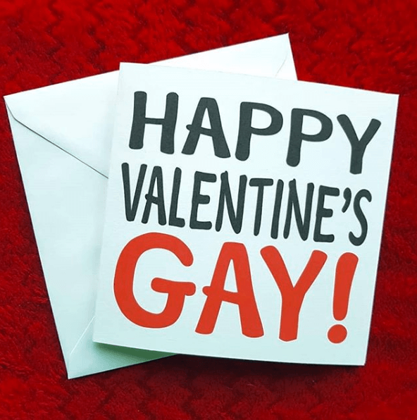 Il biglietto di San Valentino gay-friendly