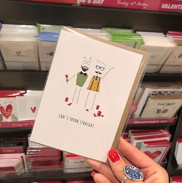 Il biglietto di San Valentino gay-friendly