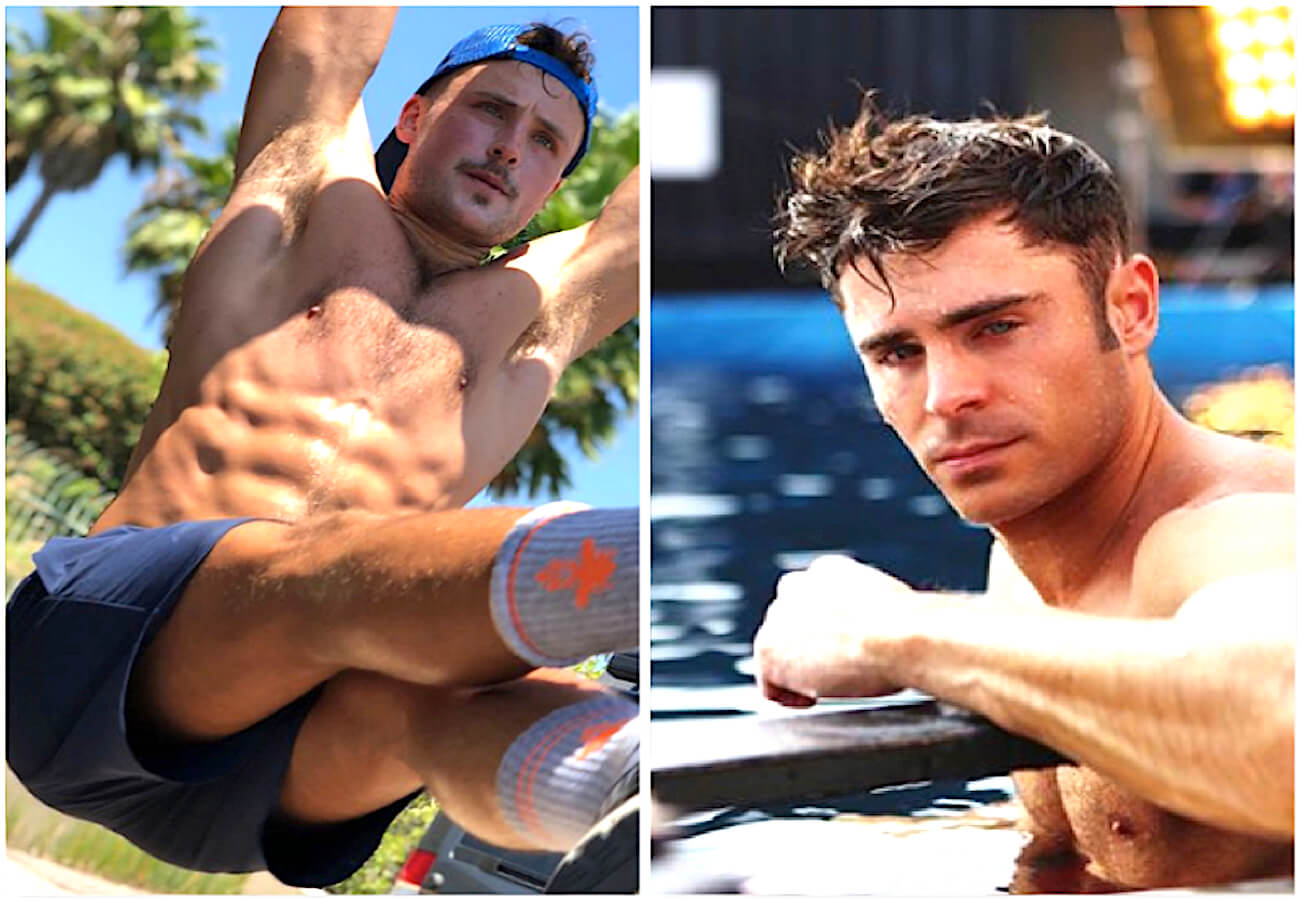 Zac Efron e il fratello Dylan scatenano il web con 4 provocanti foto su Instagram
