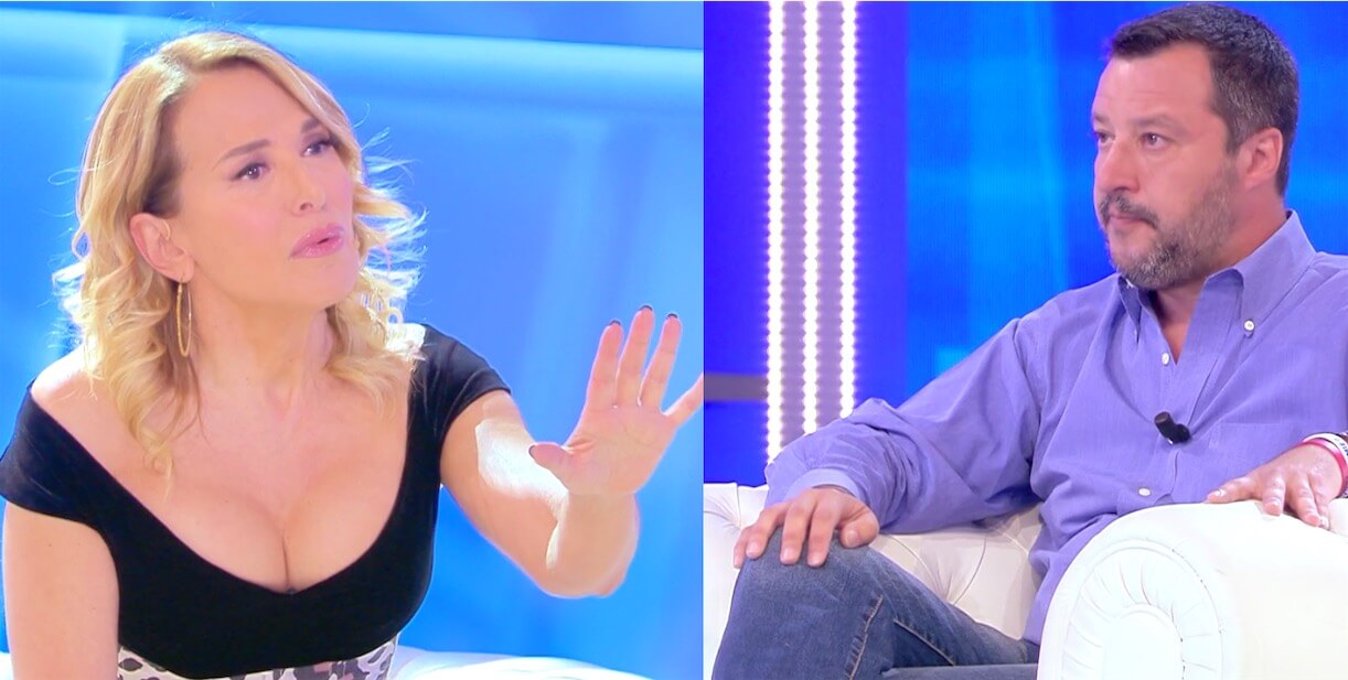 Barbara D’Urso vs. Matteo Salvini: ‘Le famiglie arcobaleno esistono, basta discriminazioni’ – video