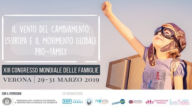 Congresso delle Famiglie di Verona, l’attacco del Mario Mieli: ‘il Parlamento sfiduci i ministri che si presenteranno’