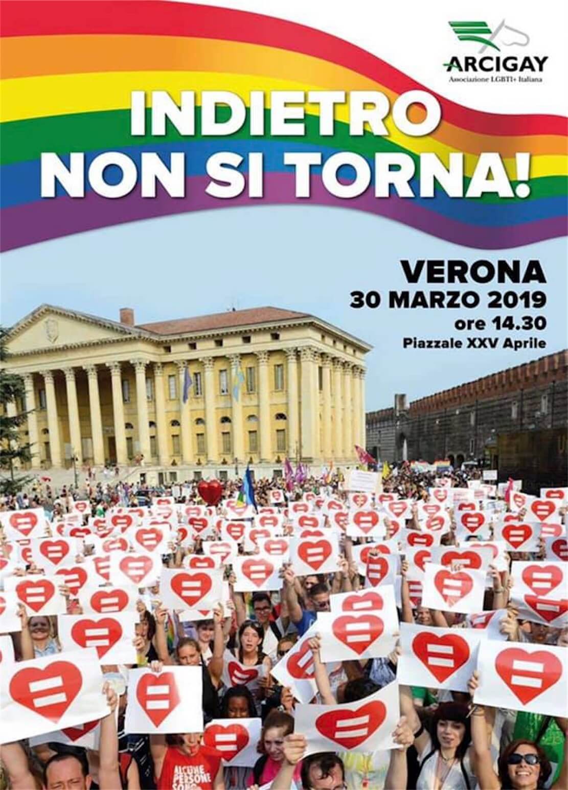 Congresso delle Famiglie, è il giorno della maxi contromanifestazione - Congresso delle Famiglie - Gay.it