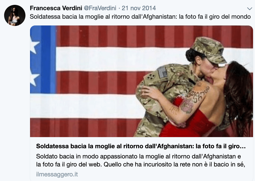 Francesca Verdini, la nuova compagna di Matteo Salvini sostenitrice del matrimonio egualitario - Francesca Verdini tweet gay 2 - Gay.it