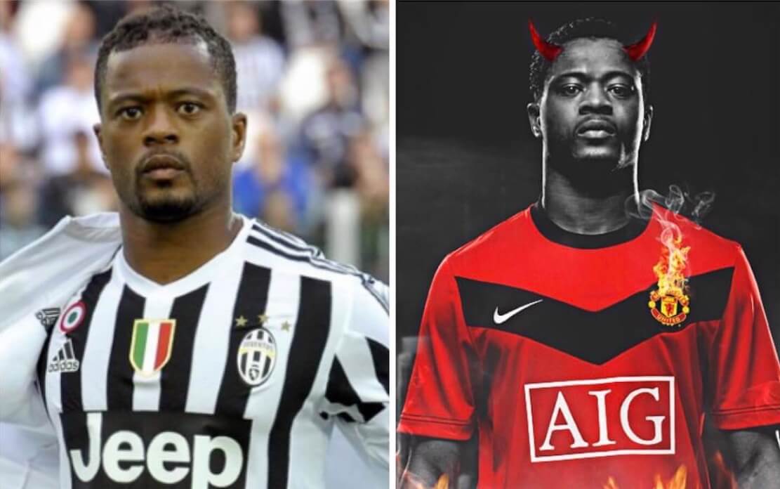Patrice Evra, l’ex calciatore della Juve rischia il carcere per omofobia