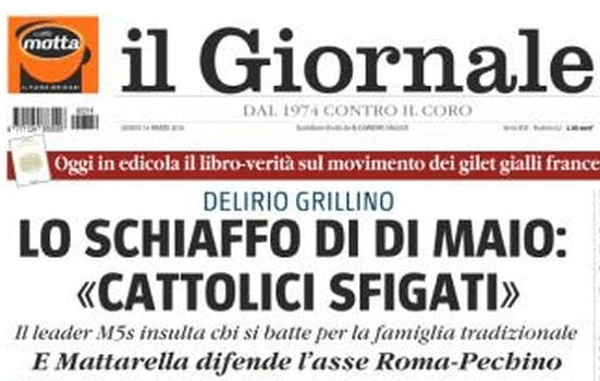 Patrocinio ai gay e non alle famiglie: la teoria di Belpietro su La Verità - giornale - Gay.it