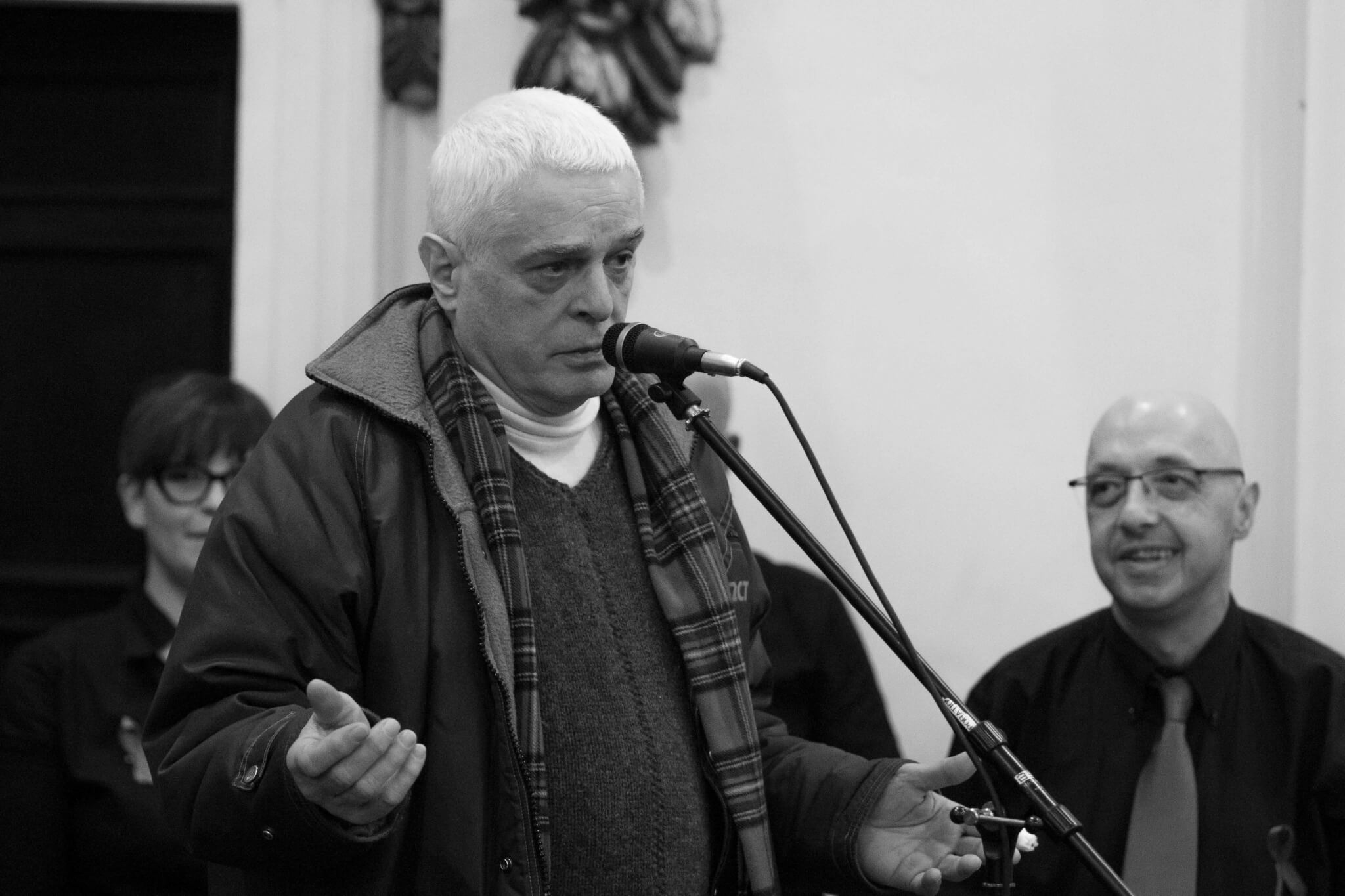 Giorgio Straccivarius, è morto uno dei fondatori del movimento LGBT italiano - straccivarius omphalos dicembre 2016 - Gay.it