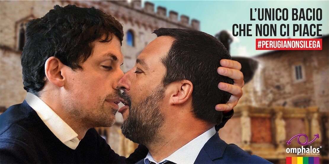 #PerugiaNonSiLega, campagna LGBT contro il sindaco uscente Andrea Romizi - Perugia non si Lega - Gay.it
